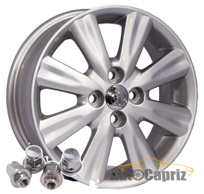 Диски Replica Toyota M226 S R15 W5.5 PCD4x100 ET45 DIA54.1